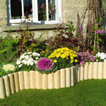 Create a neat edging with our log rolls