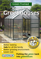 8ft x 6ft Gardman Aluminium Greenhouse 