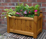 See More Wood Planters