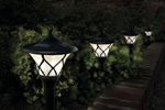 2 x Carriage Post Lights