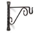 Hanging Basket - Twisted Bracket