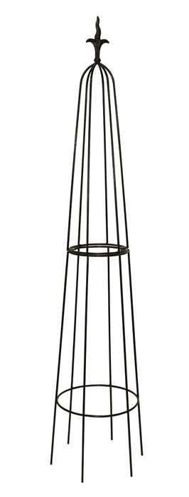 210cm Finial Flame Garden Obelisk - OB63