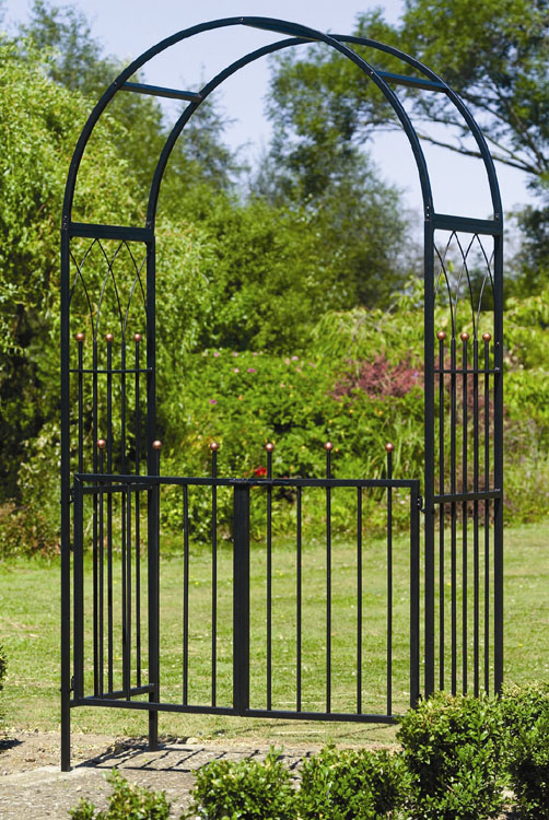 Uk Garden Fencing Westminster Arch And Gates Garden Fencing Westminster Arch, Metal Garden Arch With Gates Uk