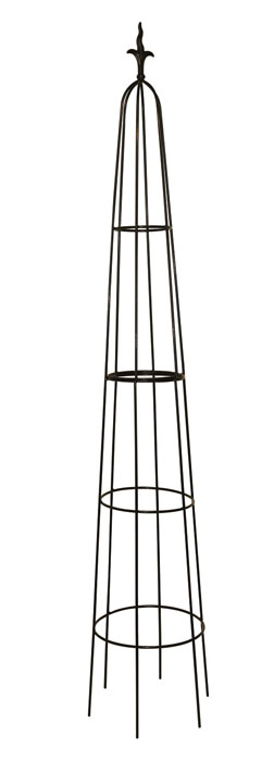 250cm Finial Flame Garden Obelisk - TC64